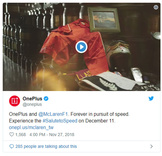 OnePlus 6T sắp có phiên bản siêu xe, cấu hình cực mạnh - 1