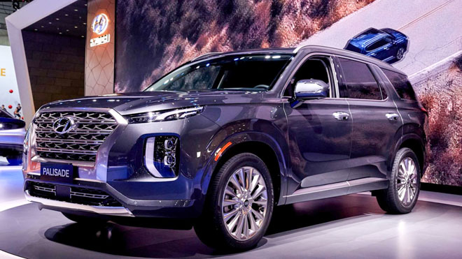 Ảnh thực tế Palisade 2019 - Mẫu SUV lớn nhất của Hyundai - 1