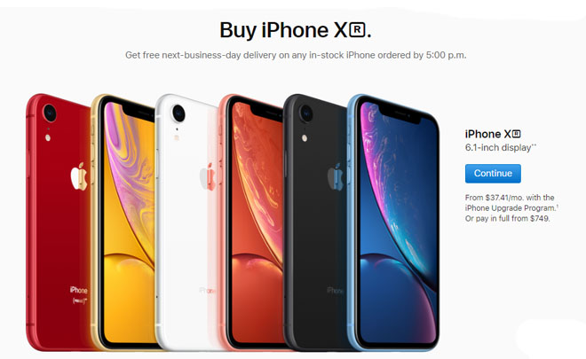 Doanh số thảm hại, Apple cuống cuồng thay đổi chiến thuật bán iPhone XR - 1