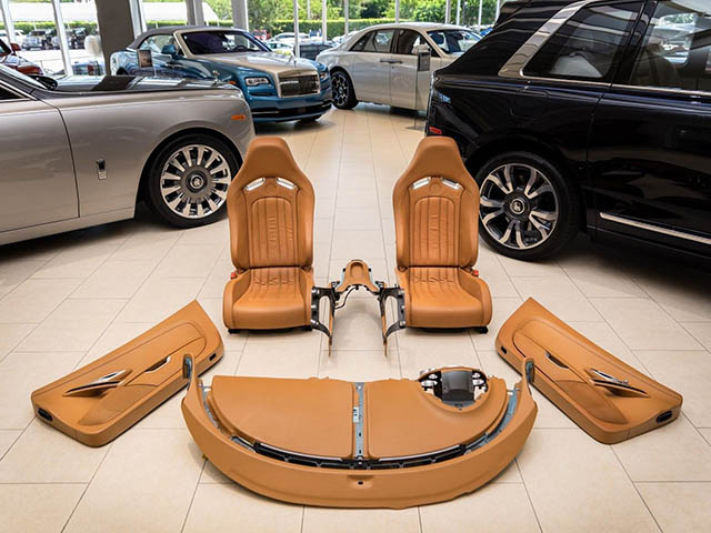 Bộ ghế ngồi 10 năm tuổi của Bugatti Veyron được bán với giá 3 tỷ đồng