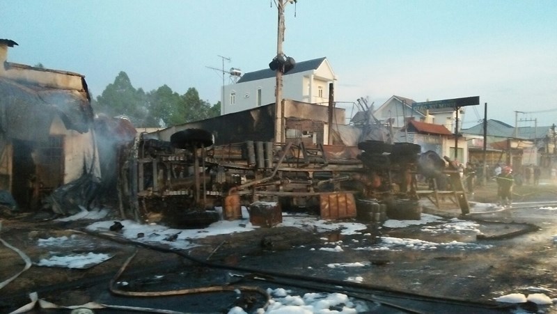 Kết luận vụ xe bồn chở xăng gây cháy làm 6 người tử vong ở Bình Phước - 1