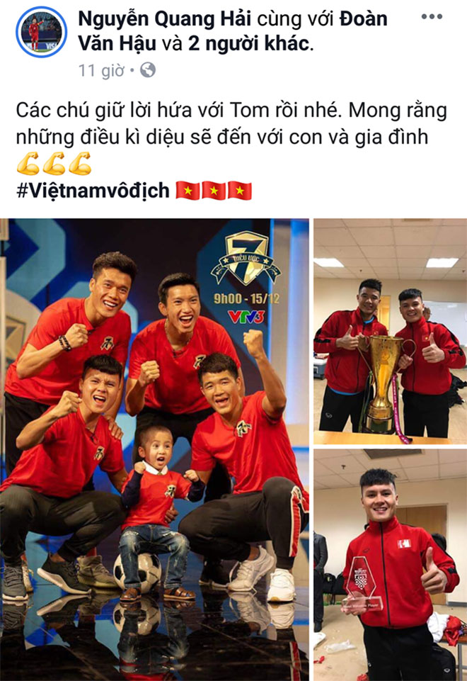 Tuyển thủ Quang Hải dành ngôi vô địch AFF Cup cho cổ động ...