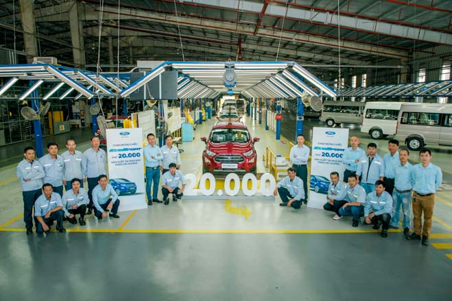 Ford Việt Nam kỷ niệm chiếc Ecosport thứ 20.000 xuất xưởng - 1