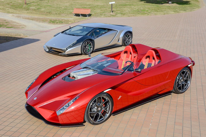 Bộ đôi siêu xe &#34;triệu đô&#34; Lamborghini và Ferrari được làm theo phong cách hoài cổ - 1