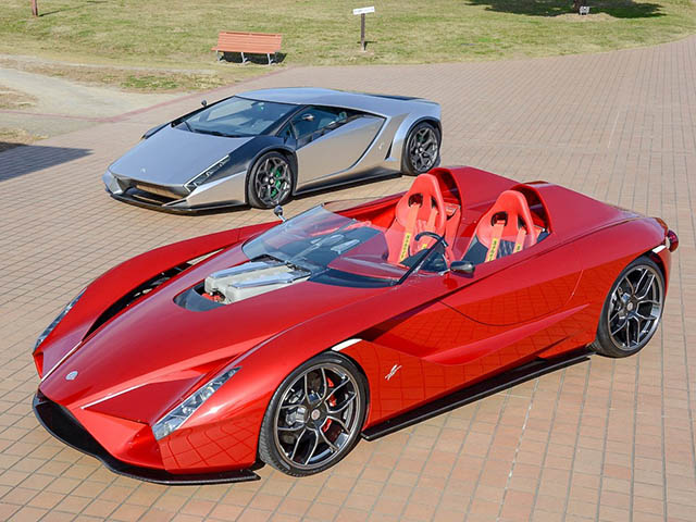 Bộ đôi siêu xe ”triệu đô” Lamborghini và Ferrari được làm theo phong cách hoài cổ