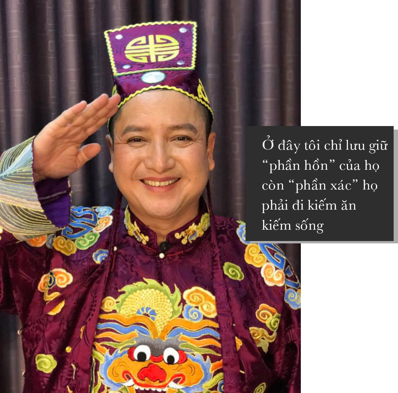 NSƯT Chí Trung: "Tôi luôn nói chia tay Táo quân mà lòng rất đau!" - 11