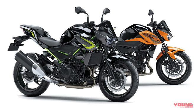2020 Kawasaki Z400 và Z250 tông màu mới, gam màu sáng ấn tượng - 1