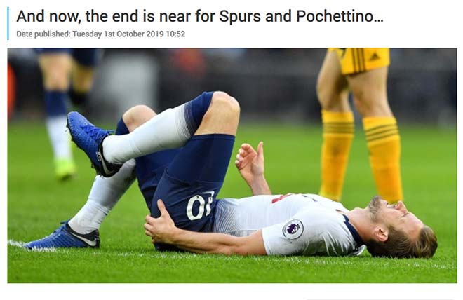 Tottenham thua địa chấn 2-7: Báo Anh sửng sốt, Pochettino có đến MU hay Real? - 2