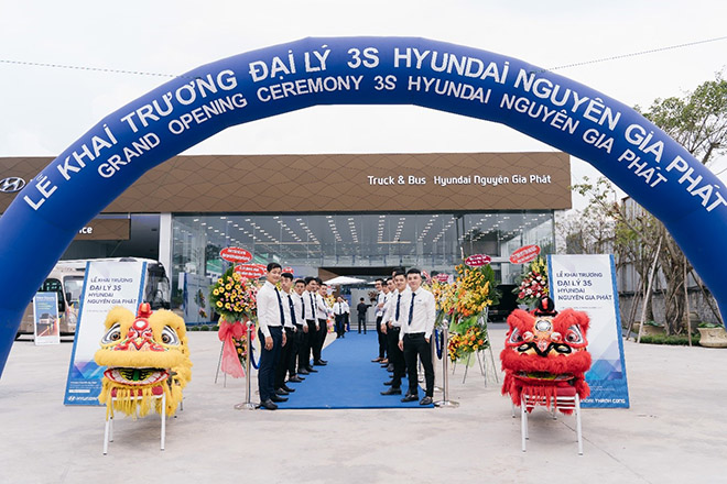 Chính Thức Khai Trương Showroom 3S Hyundai Nguyên Gia Phát - 1