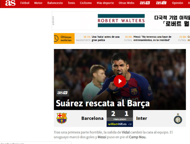Barca thắng ngược nghẹt thở: Báo Ý &#34;ngả mũ&#34; siêu anh hùng Suarez - 1