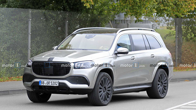 SUV hạng sang Mercedes-Maybach GLS chạy thử không ngụy trang - 1