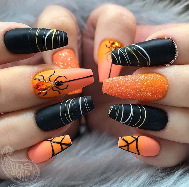 Gợi ý 10 mẫu nail đẹp - độc - lạ cho Halloween nàng sẽ thích mê