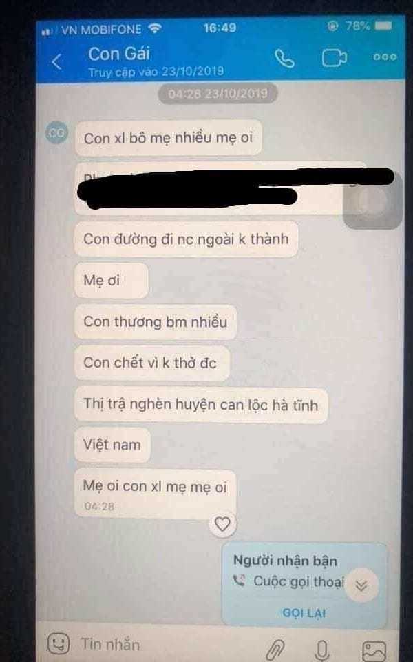 Báo Anh phân tích tin nhắn tuyệt vọng, chứa thông điệp của Phạm Thị Trà My - 2