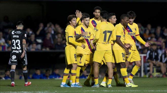 Barca vất vả đấu đội "tý hon", đàn em Messi - Suarez tỏa sáng - 2
