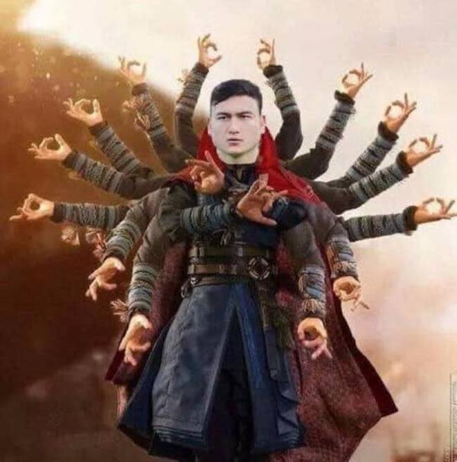 Dân mạng chế ảnh trọng tài "cà khịa" Đặng Văn Lâm, thổi penalty vì 100 triệu - 4