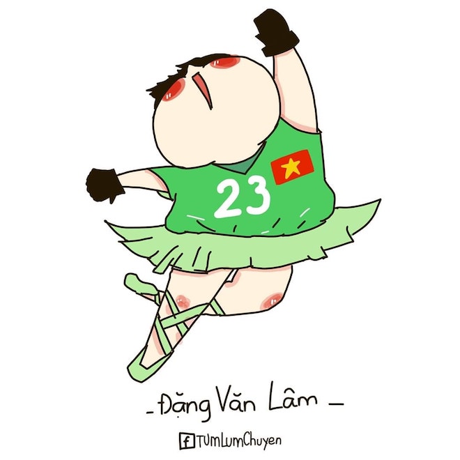 Dân mạng chế ảnh trọng tài "cà khịa" Đặng Văn Lâm, thổi penalty vì 100 triệu - 9