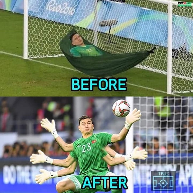 Dân mạng chế ảnh trọng tài "cà khịa" Đặng Văn Lâm, thổi penalty vì 100 triệu - 3