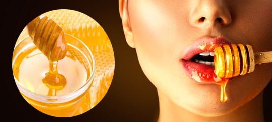 Cách trị thâm môi bằng mật ong và chanh