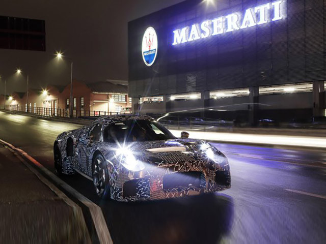Maserati nhá hàng mẫu xe hoàn toàn mới, mang hệ truyền động do chính họ phát triển
