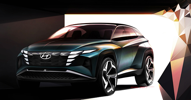 Chiêm ngưỡng Hyundai Tucson thế hệ mới mang ngôn ngữ thiết kế tương lai - 1
