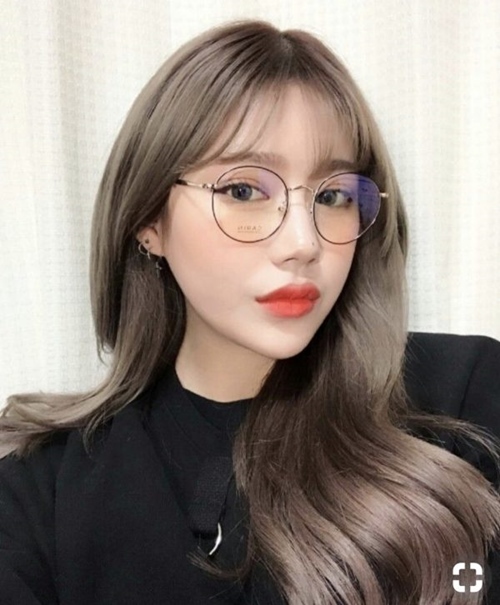Những kiểu tóc xinh tôn nét đẹp của cô nàng đeo kính - 3