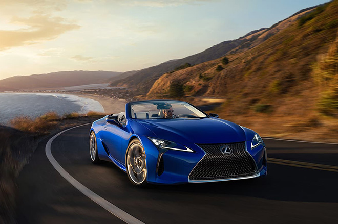 Chinh Thức Ra Mắt Lexus Lc 500 Mui Trần Tại Triển Lam O To Los Angeles