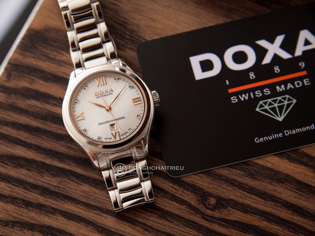 Doxa ra mắt mẫu đồng hồ đính 260 kim cương giá hơn 200 triệu đồng