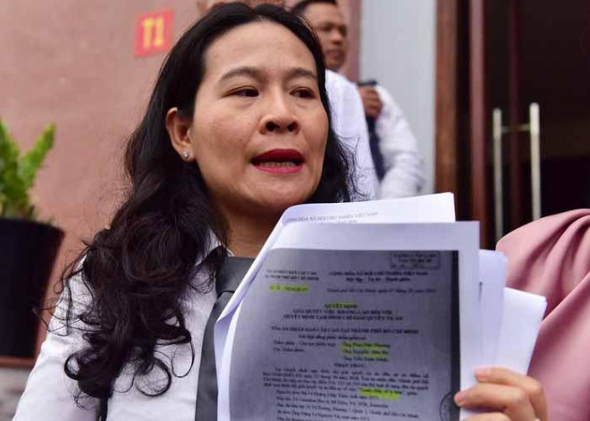 Bà Lê Hoàng Diệp Thảo sẽ kiến nghị giám đốc thẩm bản án ly hôn - 1
