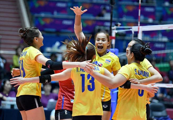 Video bóng chuyền Nữ Việt Nam - Thái Lan: Đỉnh cao chung kết, 3 set định đoạt (Chung kết SEA Games) - 1