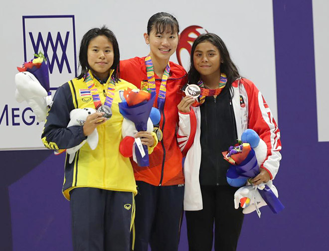 Bảng xếp hạng huy chương bơi SEA Games: Ánh Viên 6 HCV, Việt Nam vẫn là "ông lớn" - 1