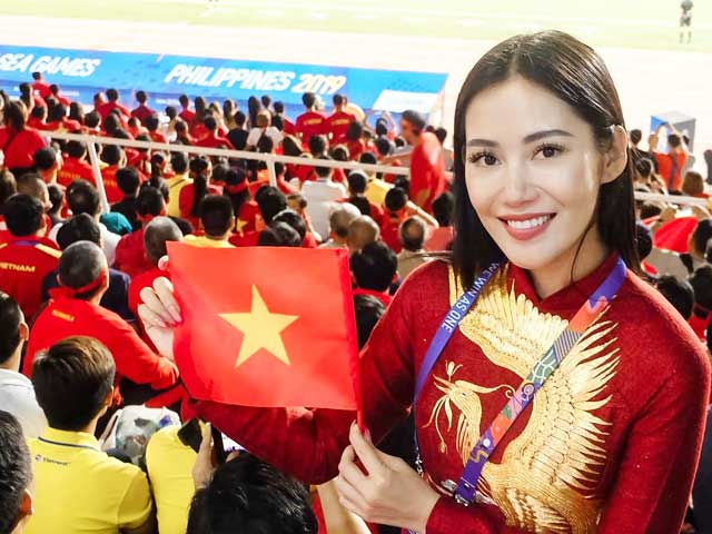 ”Cuồng” gym, cổ động viên có vẻ đẹp nóng rực từng gây sốt trận Việt Nam thắng Indo