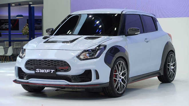 Suzuki Swift Sport Extreme concept trình làng, giới mê xe “ngơ ngẩn” - 1