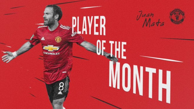 Tin HOT bóng đá tối 3/10: Mata hay nhất MU tháng 9 - 1