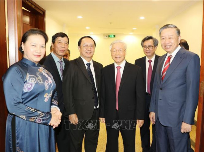 Tổng Bí thư, Chủ tịch nước phát biểu khai mạc Hội nghị Trung ương 13 - 4