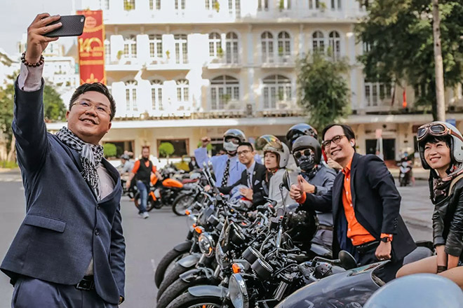 Loạt xe hai bánh và mô tô phân khối lớn tề tựu trong ngày hội quý ông DRG 2020 - 1