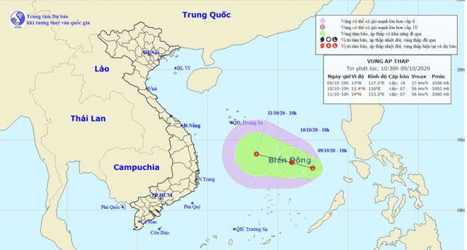 Mưa lũ lịch sử chưa dứt, một áp thấp mới lại đang hướng vào miền Trung - 1