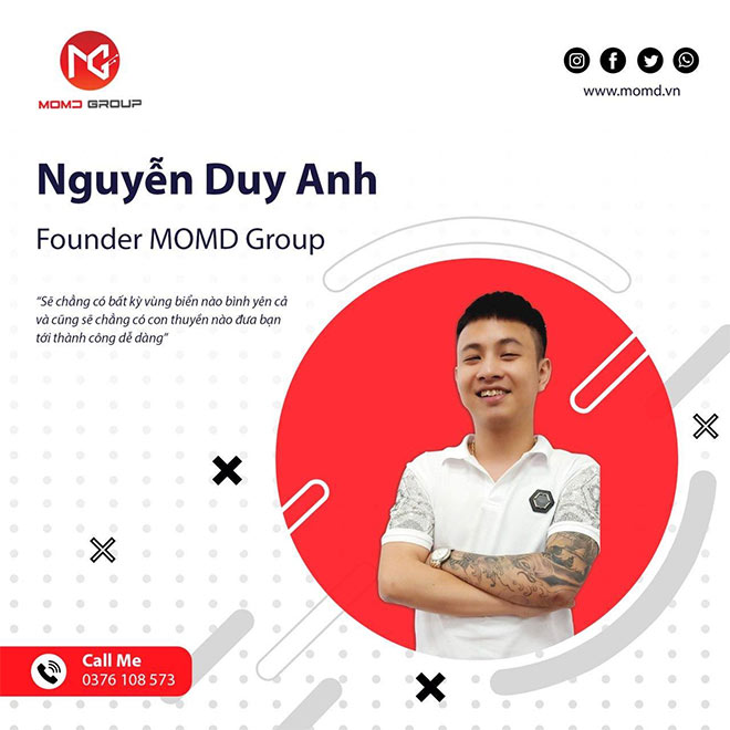 Nhiều người bất ngờ khi biết quá khứ của CEO MOMD Group- Nguyễn Duy Anh - 1