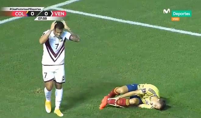 SAO Atletico gãy chân khủng khiếp, James Rodriguez ôm đầu kinh hoàng - 3