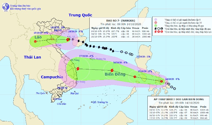 Bão số 7 áp sát đất liền Thái Bình – Nghệ An, nhiều tỉnh cấm biển - 1