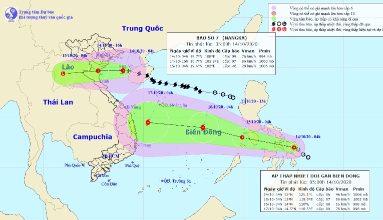 Thông tin mới nhất về bão số 7 sắp đổ bộ các tỉnh Thái Bình – Nghệ An - 1