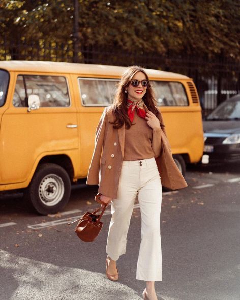 Gợi ý 4 set đồ mang phong cách Parisian Chic đúng điệu cho mùa Thu-Thời  trang