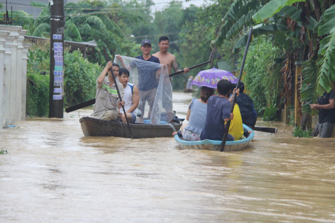 Quảng Nam mưa to, nước sông lên lại, dự báo lũ sẽ đặc biệt lớn - 1