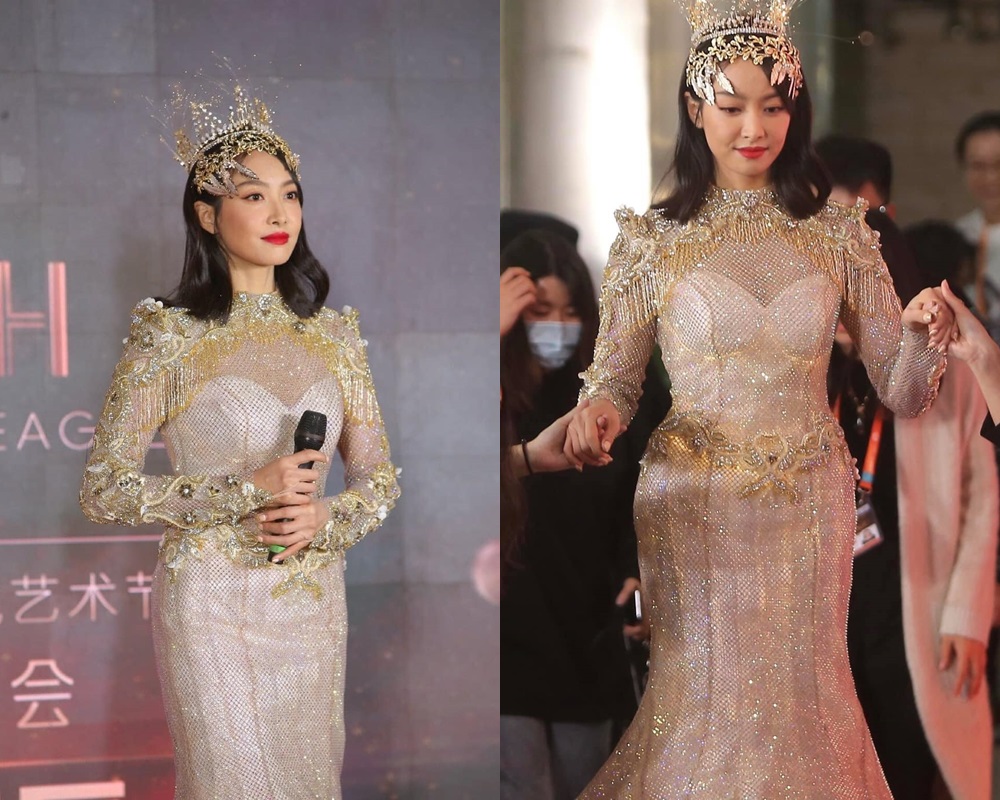 Nữ thần Kim Ưng mới bị ví như "gà bó xôi", dân mạng ngắm lại Lưu Diệc Phi để "rửa" mắt - 2