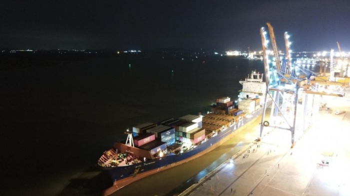 Hình ảnh đầu tiên đoàn tàu Nhổn-ga Hà Nội cập cảng Hải Phòng rạng sáng nay - 5