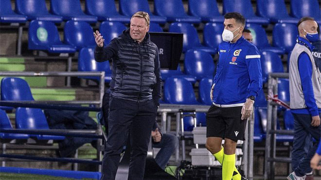 Messi bị chơi xấu gây bức xúc, Koeman tức giận với cầu thủ Getafe - 2