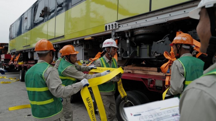 Đêm nay chở tàu điện Nhổn - ga Hà Nội về Depot, lộ trình di chuyển thế nào? - 5