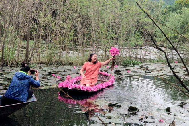 Suối Yến rộn ràng mùa hoa súng - 4