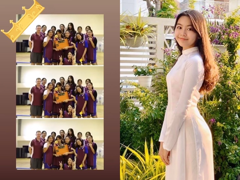 Con gái MC Quyền Linh, tuổi 14 "nhổ giò", chiều cao 1m7 nhờ chơi môn của các bạn nam - 4