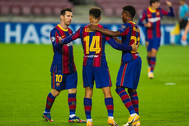 Kết quả bóng đá Cúp C1 Barcelona - Ferencvaros: Messi thăng hoa, vùi dập không thương tiếc - 2