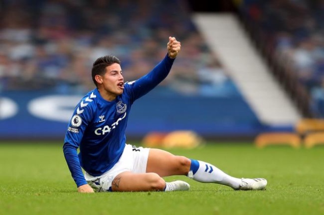 Everton mất James Rodriguez, Pickford hối hận vì "triệt hạ" Van Dijk - 1